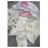 Bag of clean curtains - lots of white shares,
