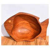 Narra Wood Fish Bowl. Vintage