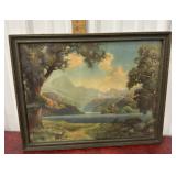 R. Atkinson Fox Signed print 'Glorious Vista'