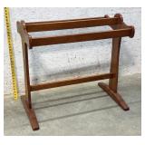 Solid Maple Quilt Rack