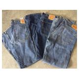 Leviï¿½s jeans- size 36x32, 36x34