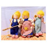 1960's Angela of Japan Feather Hair Angel Dolls