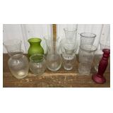 Assorted vases