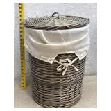 Wicker Hamper w/ liner
