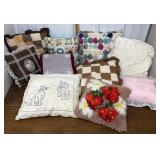 Grandmas throw pillows
