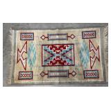 Southwestern Style rug approx. 22x35