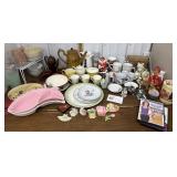 End of consignment- tea pots, cups, saucers,