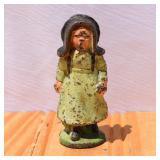 Cast Iron Mini Amish Girl