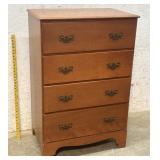 VT Made Rock Maple 4 Drawer Hi- Boy Dresser