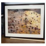 Bruno Baumann Lotus Pond Framed Art Print approx.