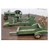 Vintage John Deere parts toys