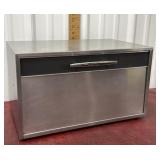 Stainless steel bread box