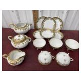 Nippon cups and saucers tea set *some chips