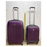 Delsey Spinner Suitcases - hard shell exterior