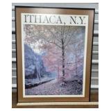 Taughannock Falls State Park, Ithaca NY framed