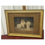 Sophie Sperlich artist ï¿½Three Catsï¿½ crystoleum