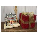 Fiber Optic house, gift box *box needs batteries