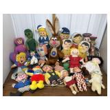 Vintage advertising toys- Jack Frost, Quock,