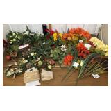 Fall & winter floral pics, ribbon etc