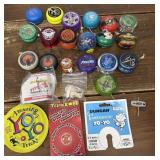 Assorted yo-yos