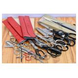 Lot of Vintage Scissors/box of Vintage Thread