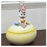 Lefton Bunny on an egg