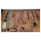 Costume jewelry necklaces bracelets etc
