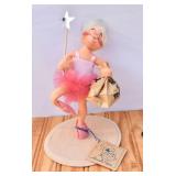 Annalee 1992 Halloween Ballerina Girl Figurine