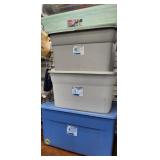 4 Larger Totes