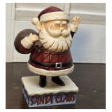 Jim Shore Santa Claus / Rudolph traditions figure