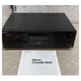 Sony Stereo Cassette Deck- model K909ES -