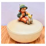 Hummel Lidded Jar nic to Rim