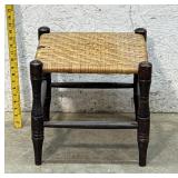 Wicker Seat Stool