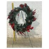 Christmas Wreath w/ bells & stand 20ï¿½ - pick up