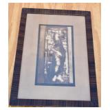 Victorian Framed "Hope" Litho