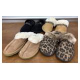 4 Pairs of Ladies Slippers