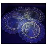 4 Glow glass plates