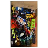 Box Of Matchbox, Hot Wheels, And More