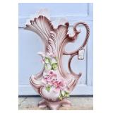 Vintage Capodimonte Floor Vase REPAIR