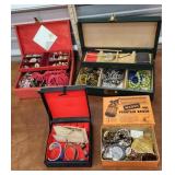 Jewelry boxes with contents