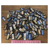 Pile of keychains