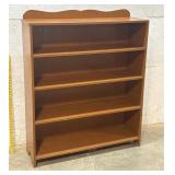 Pine Open Bookcase- very clean 43/13/49