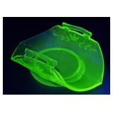 Uranium Glass Bon Bon Dish