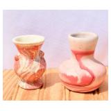 Nemadji Indian River Pottery Small Vases