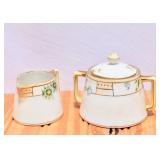 Antique Nippon Cream & Sugar
