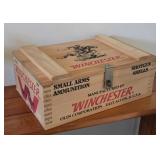 Beautiful Winchester dovetailed advertising box