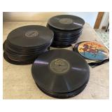 Vintage records. Believe to be for victrola