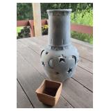 Miniature chiminea