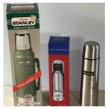 3 Aluminum Thermos