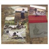 2 NEW/OLD scrapbooks *empty & farming prints - Art